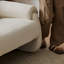 Chaise berçante en bois massif