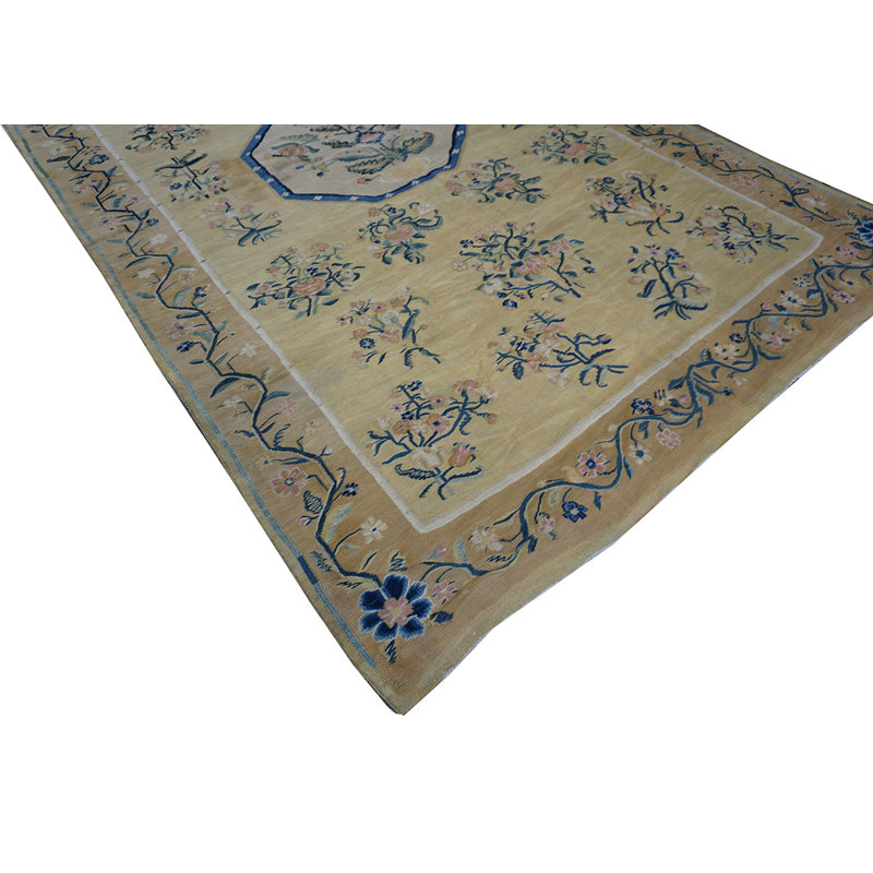 Antique Besserabian Ukraine Flat Weave Rug