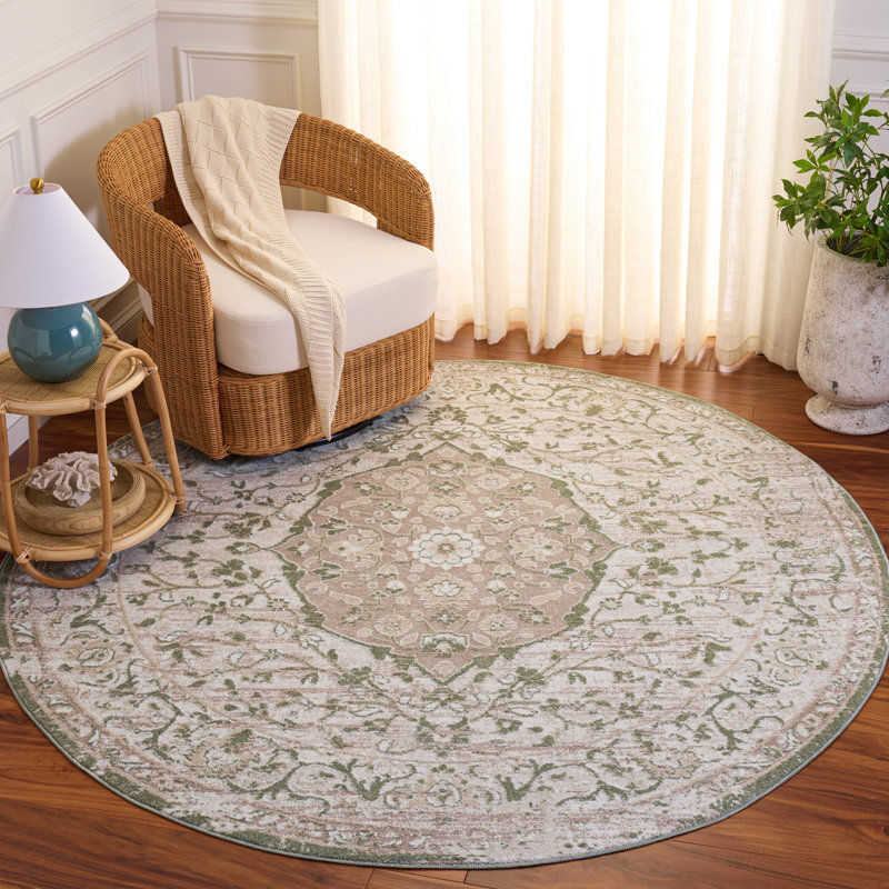Tapis d'intérieur performant Chamber, 6'-7" x 6'-7" Round