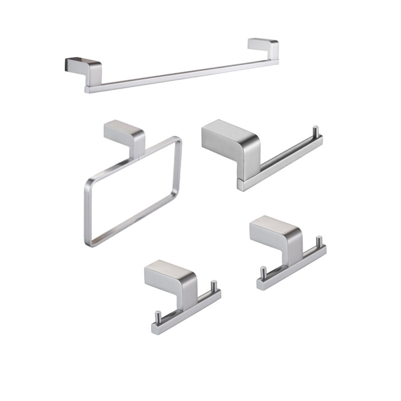 5 - Piece Bathroom Hardware Set, Brushed Nickel