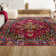 Tapis rouge / rose Brooklyn