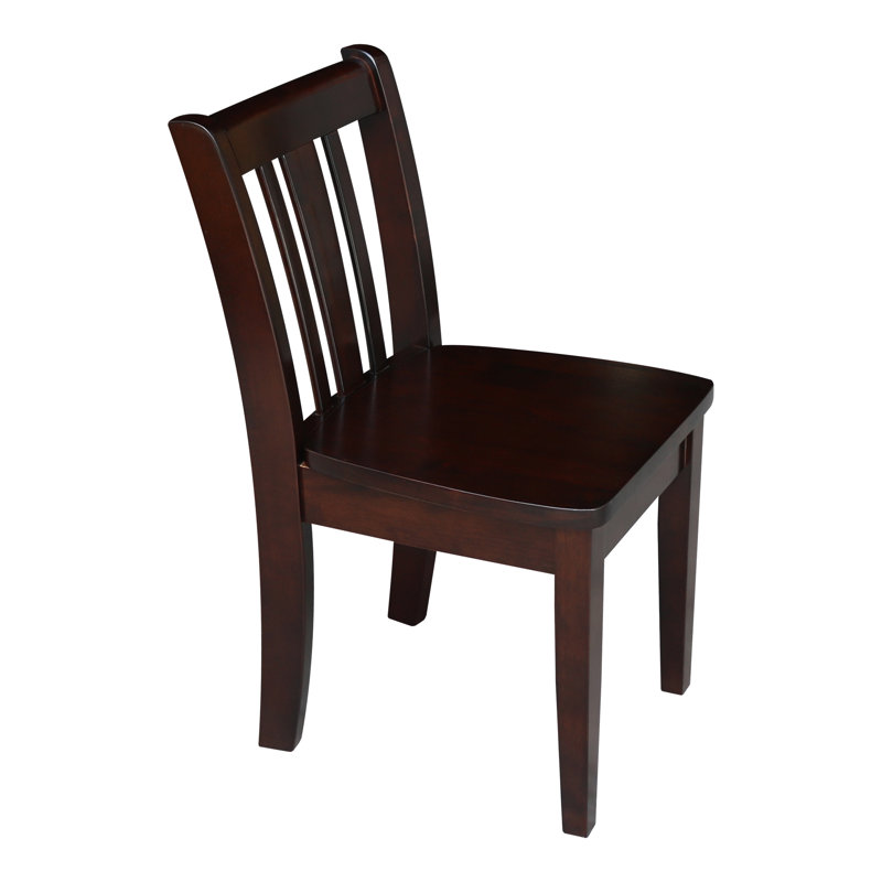 Shepard Kids Wood Desk and Activity Chair, Rich Mocha
