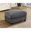 Repose-pieds modulaire rembourré en velours côtelé 33,8 po Brampton pour canapé modulaire Brampton-133146531