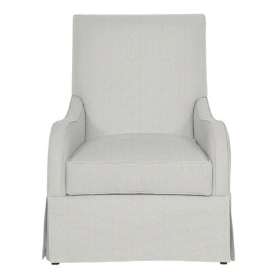 Zoe Swivel Slipcovered Armchair