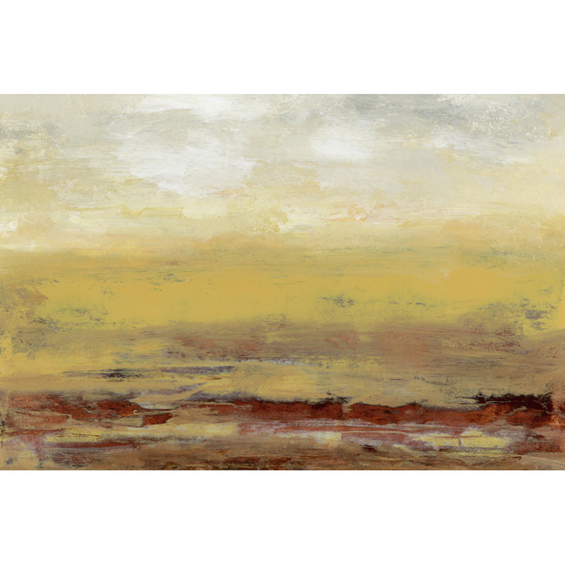 Milieu IV by Sharon Gordon - Painting on Canvas, Wrapped Canvas, 30cm H x 46cm W
