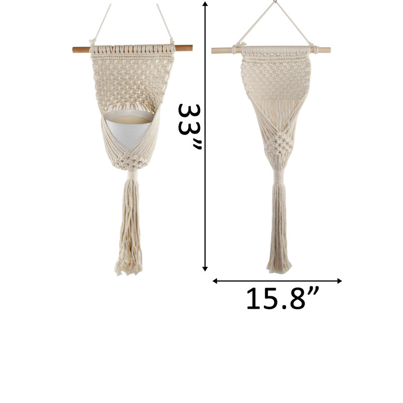 Dacia Glass Hanging Planter