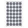 Outdoor Waterproof Area Rugs, Modern Geometric Carpet for Patio, RV, Camping, Deck