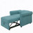 3-in-1 Convertible Chaise Lounger with Adjustable Backrest-620660709