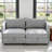 Modern Sofa Side Armrest For Modular Sofa Combo Parts Pair Of Armrests For Sectional Modular Couch