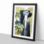 The Waterfall of Amida Behind the Kiso Road by Katsushika Hokusai - Picture Frame Painting Print-55611275-55611277