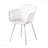Modern Weather-Resistant Plastic Patio Armchairs-1294868035