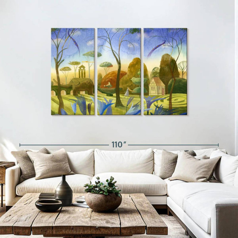 Senne The Magic Garden, 48" H x 74" W