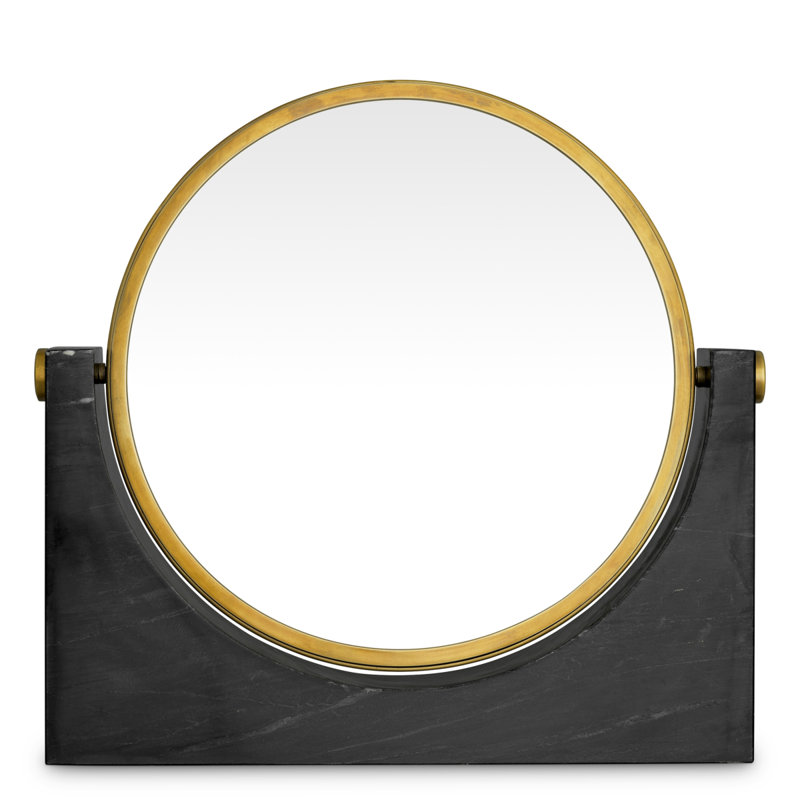 Round Metal Mirror