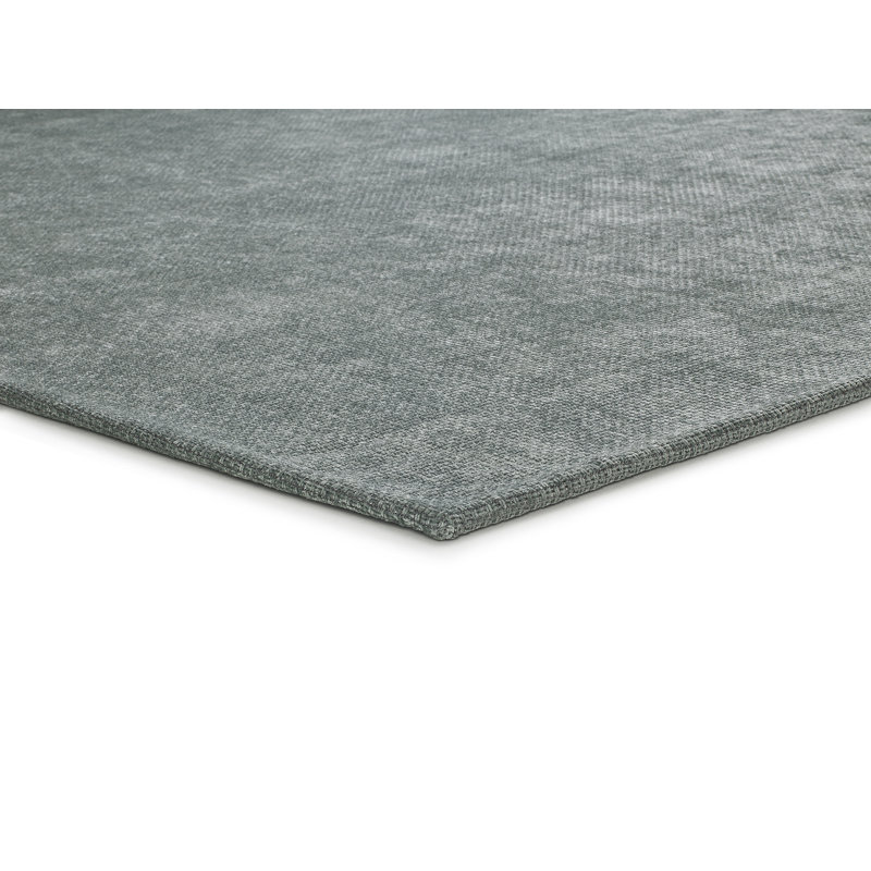 Armbrister Solid Colour Flatweave Area Rug, Rectangle 160 x 230cm