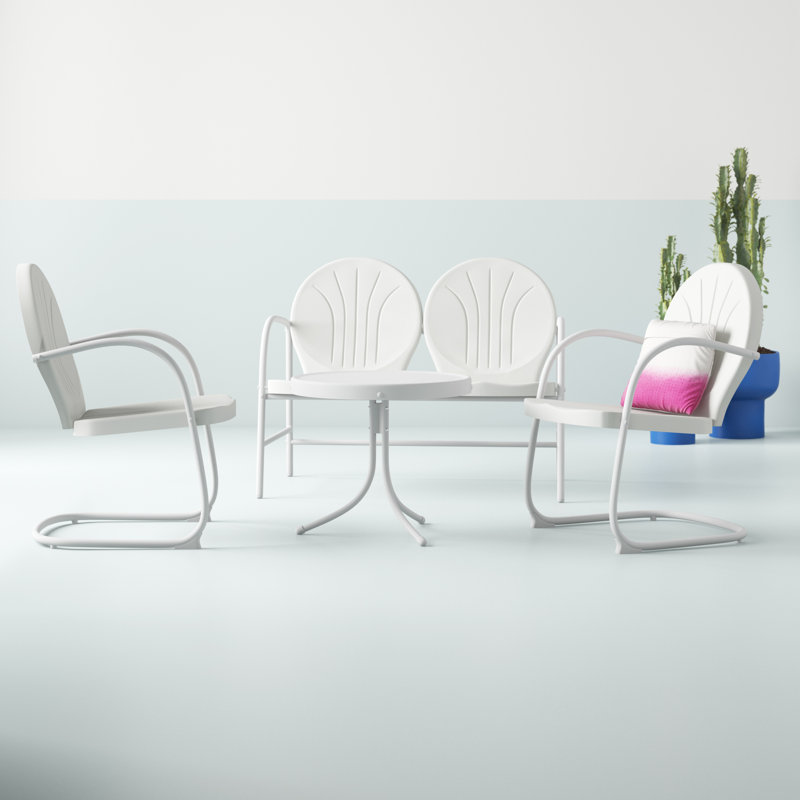 Ensemble de conversation Burley, Blanc