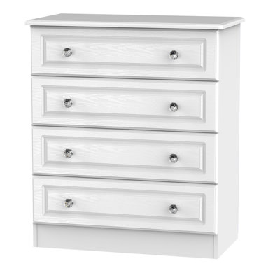 Fully Assembled Anka 4 - Drawer Chest of Drawers