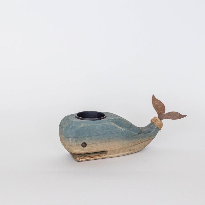 Porte-bougie baleine