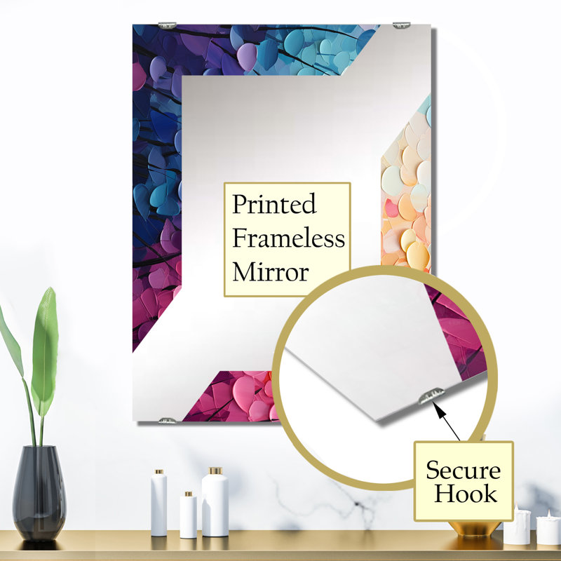 Miroir mural Baelyn, 32 po x 24 po