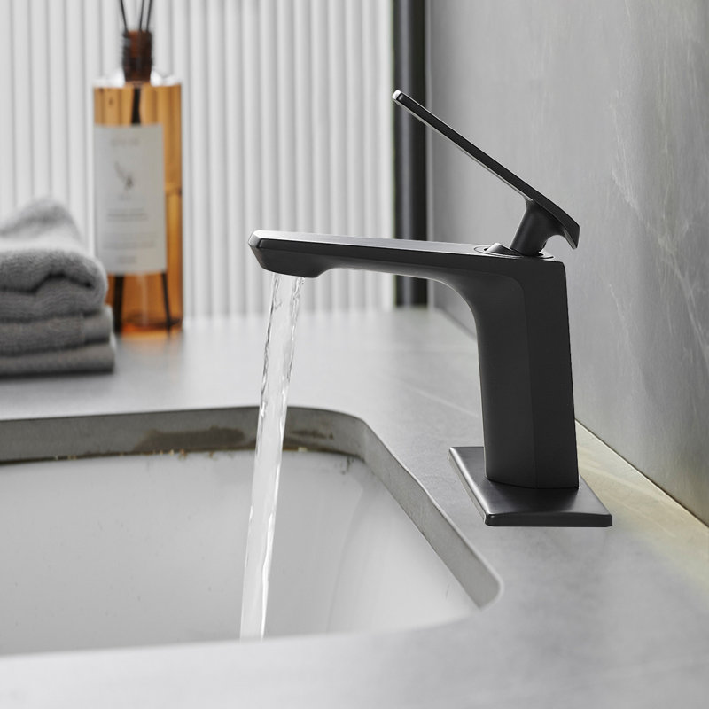 Robinet de salle de bain à simple arche et monocommande à petite arche Waterfall