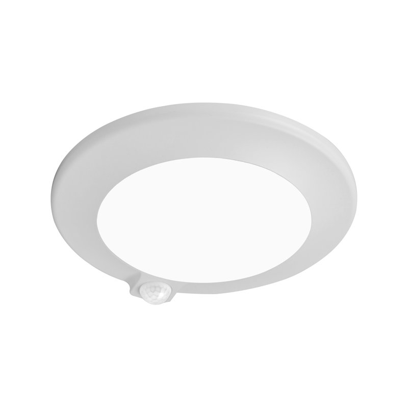 LED Flush Mount, 1.32" H x 7.94" W x 7.94" D