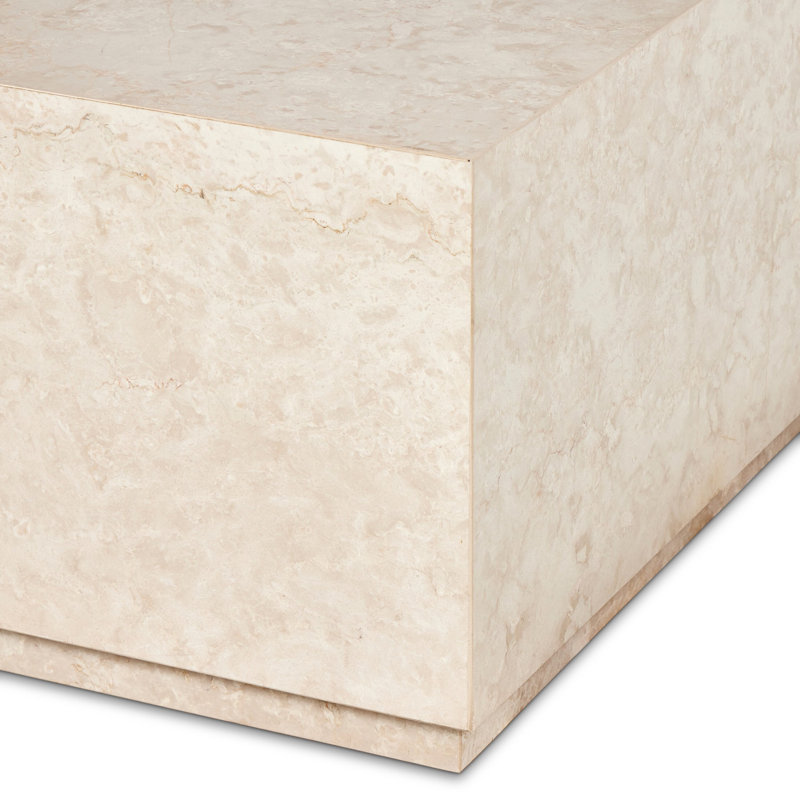 Table basse d'extérieur en béton Lotan