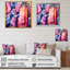 Mauve et rose pierre curative - pierre spirituelle, art mural-1779367325-1779367322