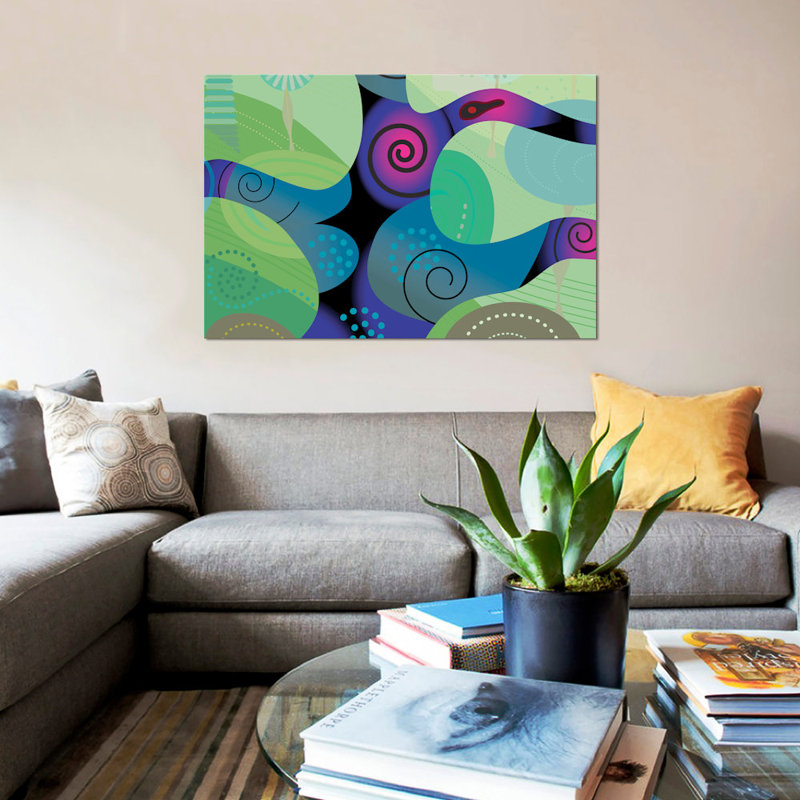 « porto vallarta effect », impression sur toile, H 18 po x l 26 po x P 1,5 po, Toile tendue, Pas de tapis