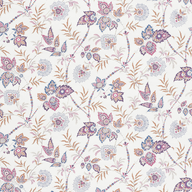 Emperor's Vine Wallpaper, Aubergine