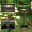 Outsunny 72cm Tall Antique Bird Bath Vintage Style for Garden Bronze Tone