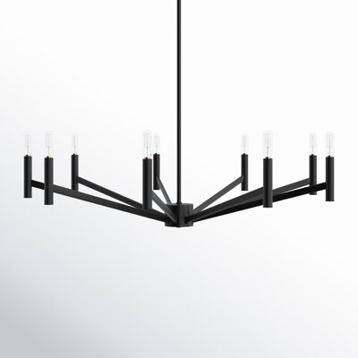 Amedee 9-Light Spider Chandelier