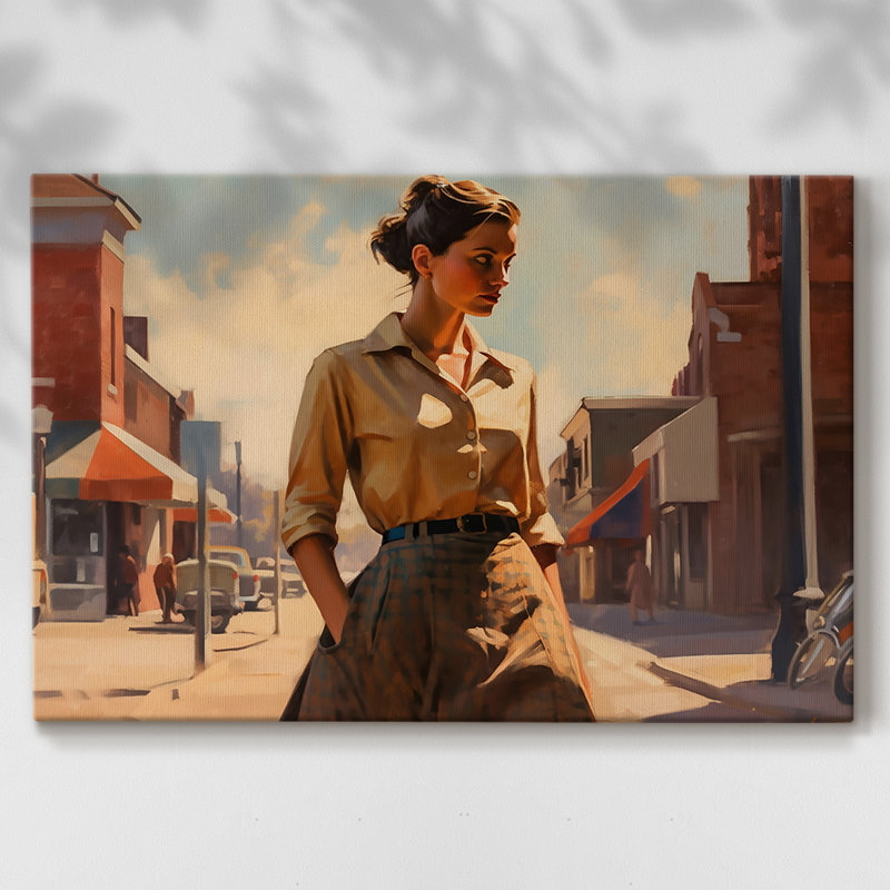 Beautiful Women-C III -Gallery Wraraped Cavas, 12 x 18