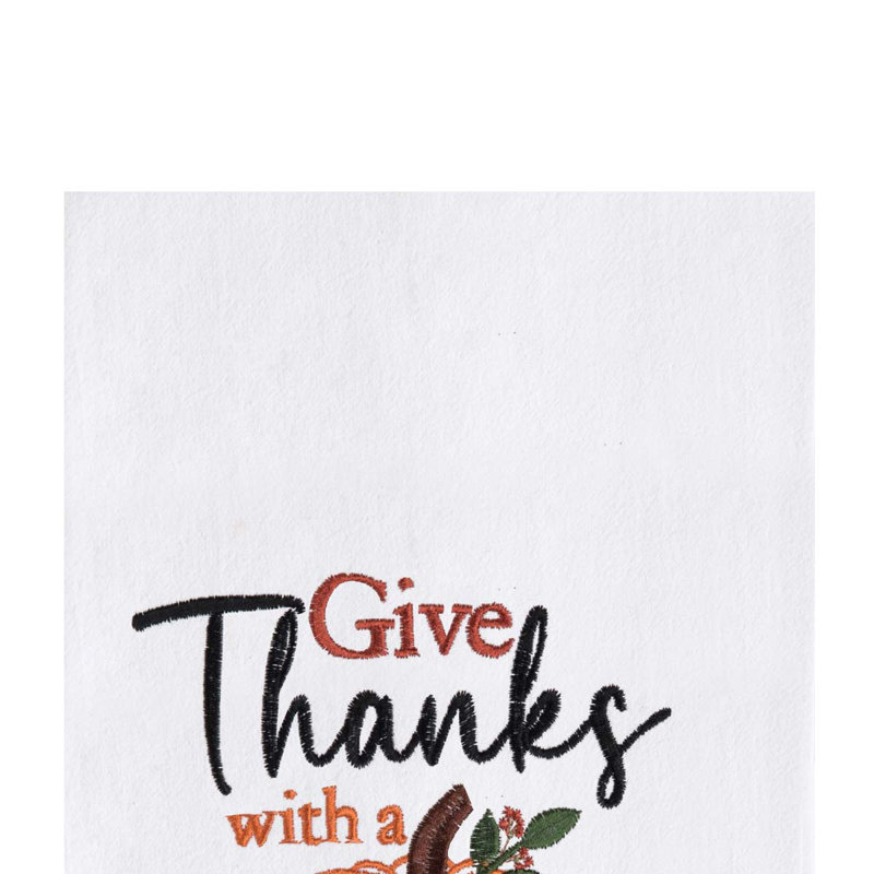 Serviette de citrouille Grateful Heart