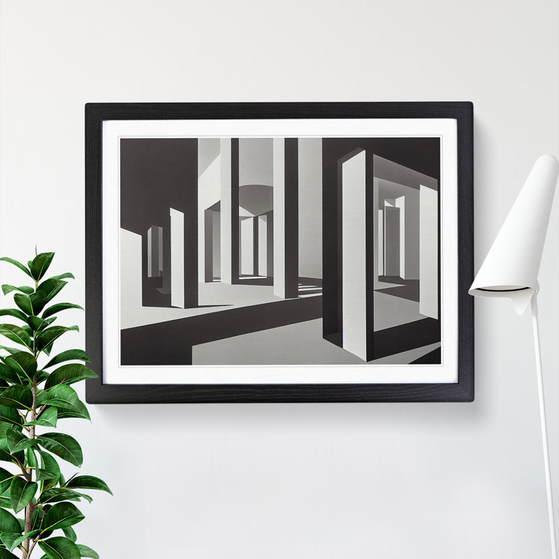 Architecture - Framed Print, Black Framed, 46cm H x 64cm W