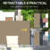 Dakota Fields 400cm W Polyester Cover Retractable Freestanding Awning