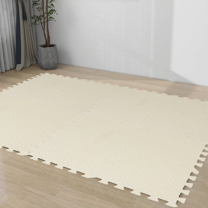 60PCS Interlocking Foam Floor Mats, Grey