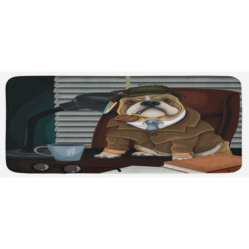 Tapis de cuisine English Bulldog