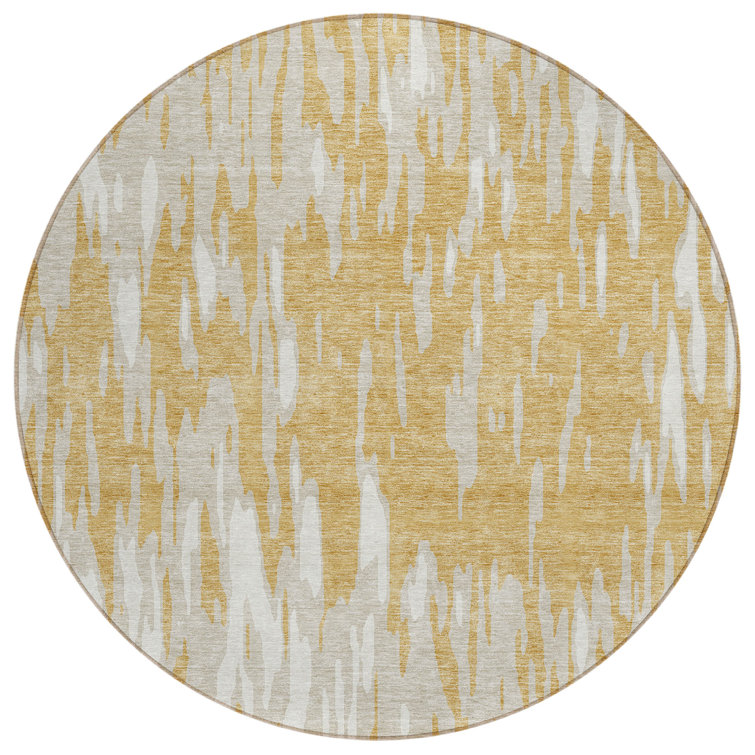 Aleighna Area Rug with Non-Slip Backing