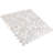 Pacif 0.39" x 0.79" Seashell Fish Scale Mosaic Wall