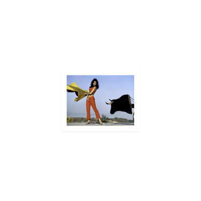" Raquel Welch Bull Fighting "