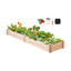 Wood Raised Garden Bed