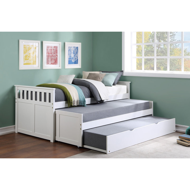 Upholstered Daybed, Trundle Included