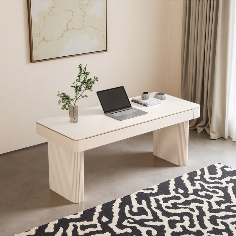 Bureau de style minimaliste léger et luxueux, H 29,53 po x l 47,24 po x P 21,65 po