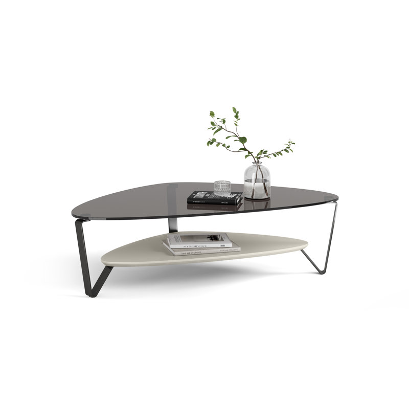 Dino Coffee Table, Stone, 15.5" H x 55" L x 33.5" W