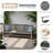 Outdoor Wicker 3 Seater Sofa, Patio Furniture Conversation Set For Backyard-23329677