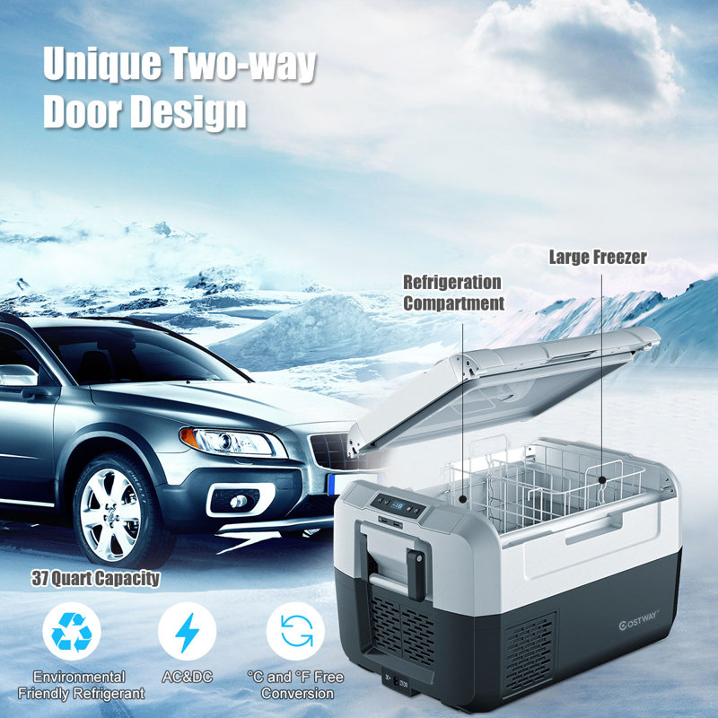 37 pte Refroidisseur de voiture portable