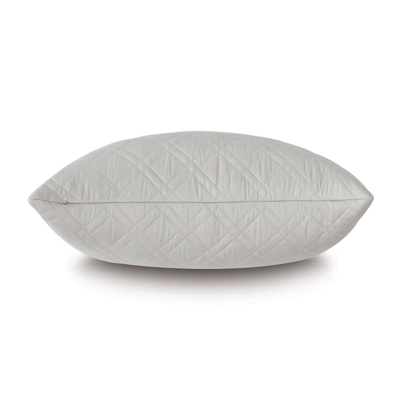 Taie décorative 100% coton, Euro, Argent