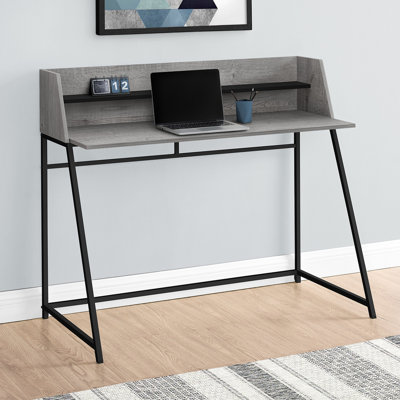 Bureau d'ordinateur à chevrons