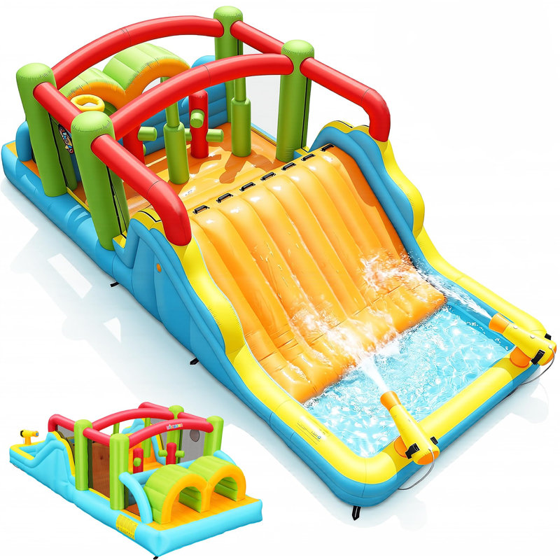 Jeu gonflable de glissade d'eau pour les grands enfants 8-12 ans