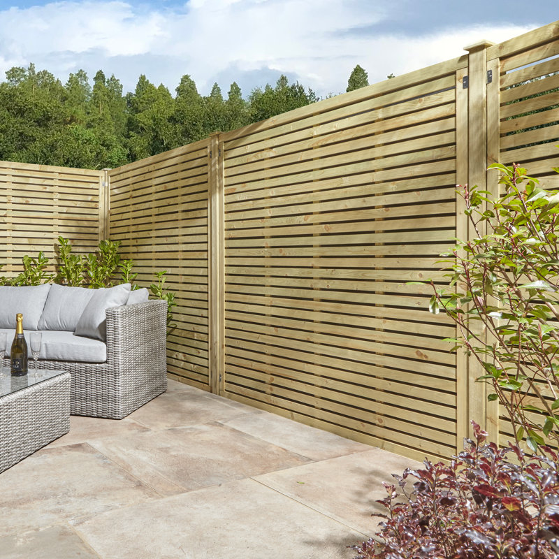 Rowlinson Ledbury Contemporary Screen, 150cm H x 180cm W x 4.5cm D