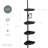  4 Tier Corner Shower Organizer In Black